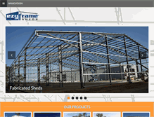 Tablet Screenshot of ezyframe.com.au